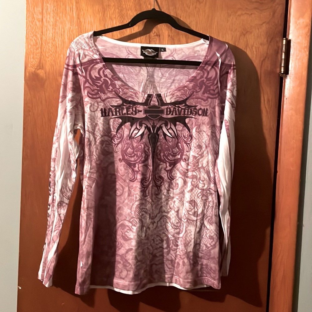 Harley Davidson long sleeve women’s top. Size XL